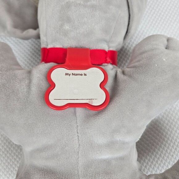 Gray Pound Puppies Huggable Plush Dog Toy Puppy Long Ears Tag - Picture 5 of 7